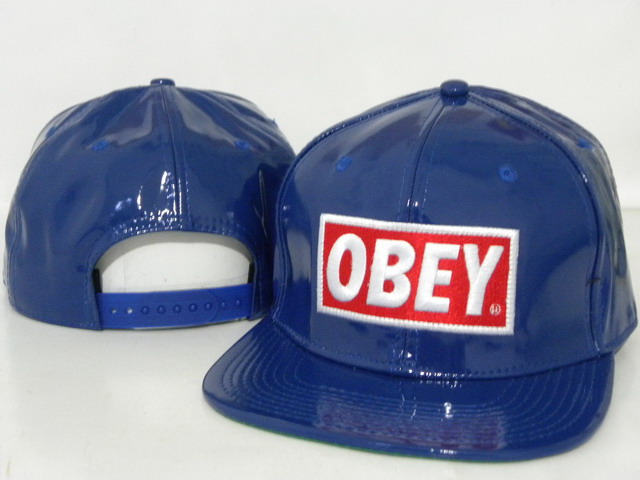 OBEY Snapback leather Hat DD06